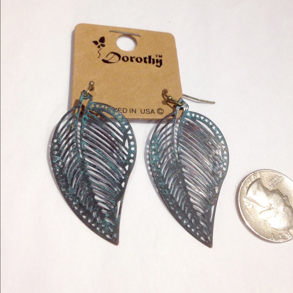 Leaf Design Earrings